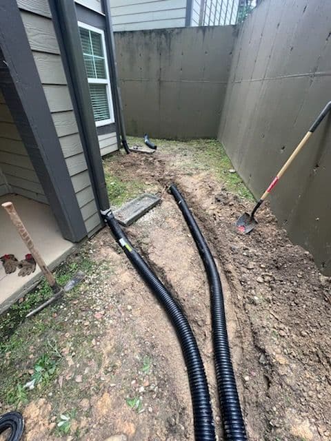 French Drain Installation in Vestavia Hills