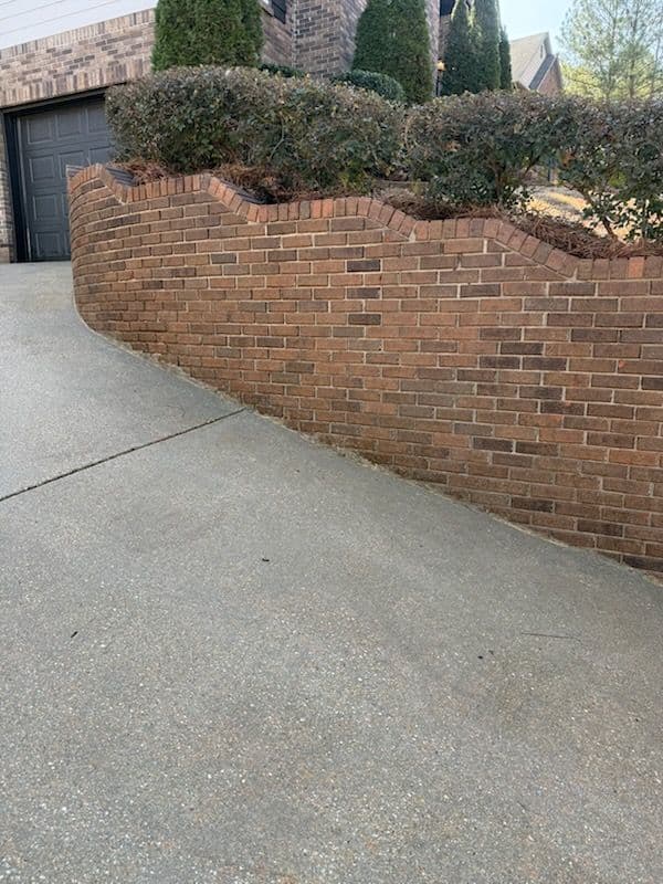 Driveway and Brick Wall Cleaning in Leeds