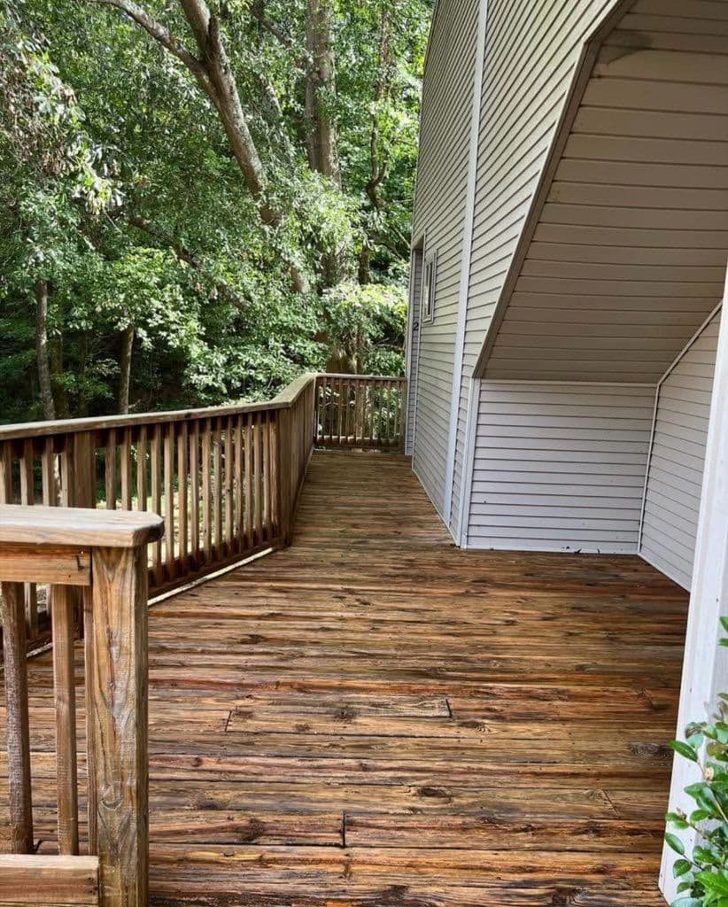 Deck Cleaning and Sealing in Hoover