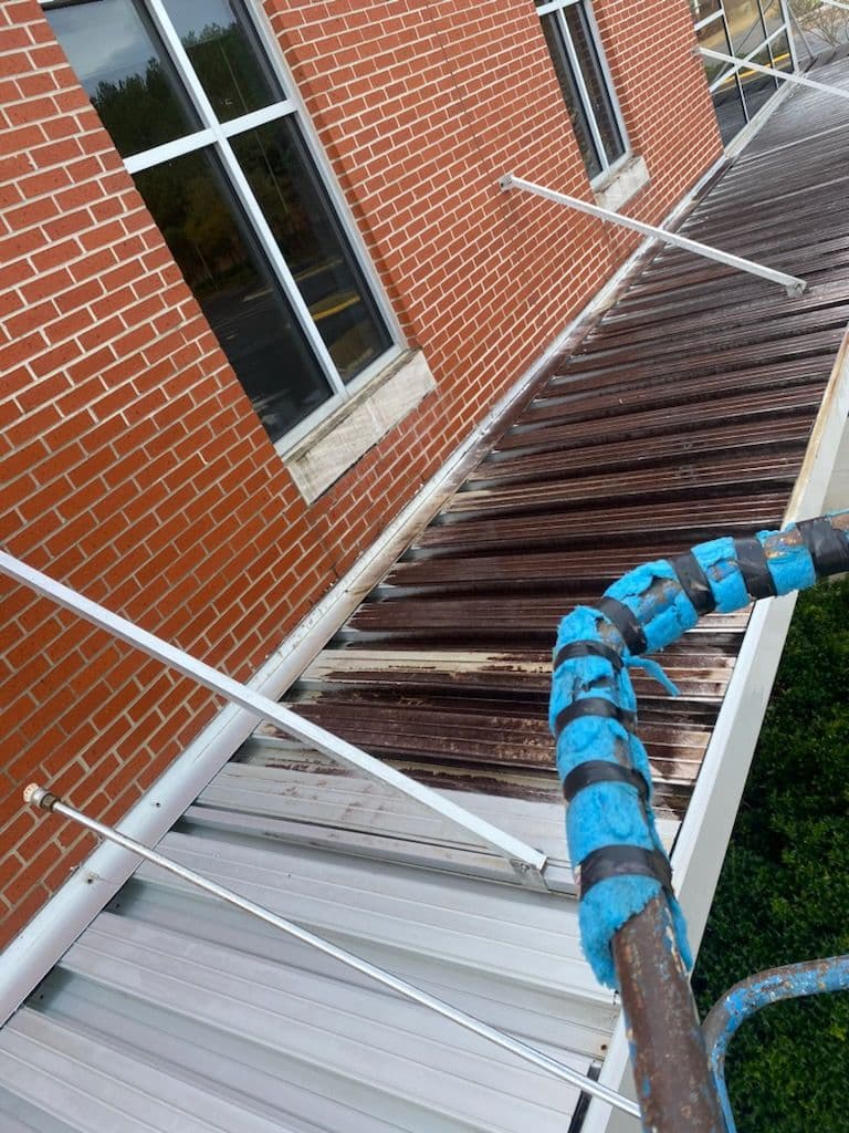 Awning Transformation with Expert Cleaning image